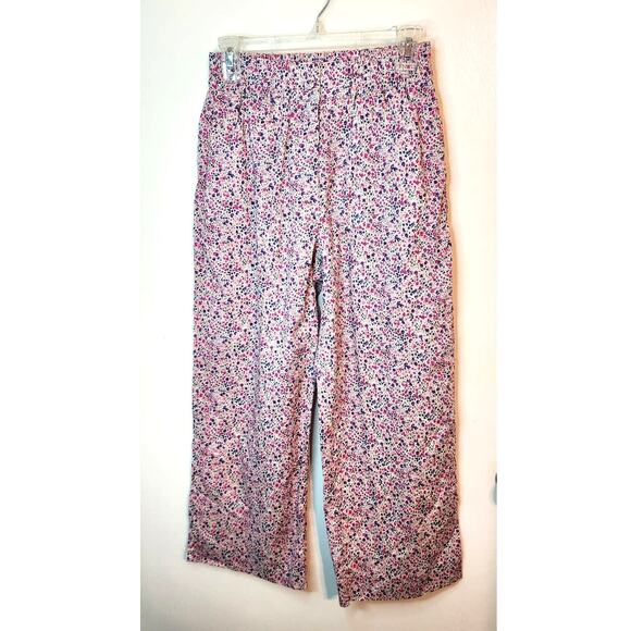 J Crew Pull-On Crop Pants with Pockets Liberty Phoebe Floral 4 - Picture 3 of 12